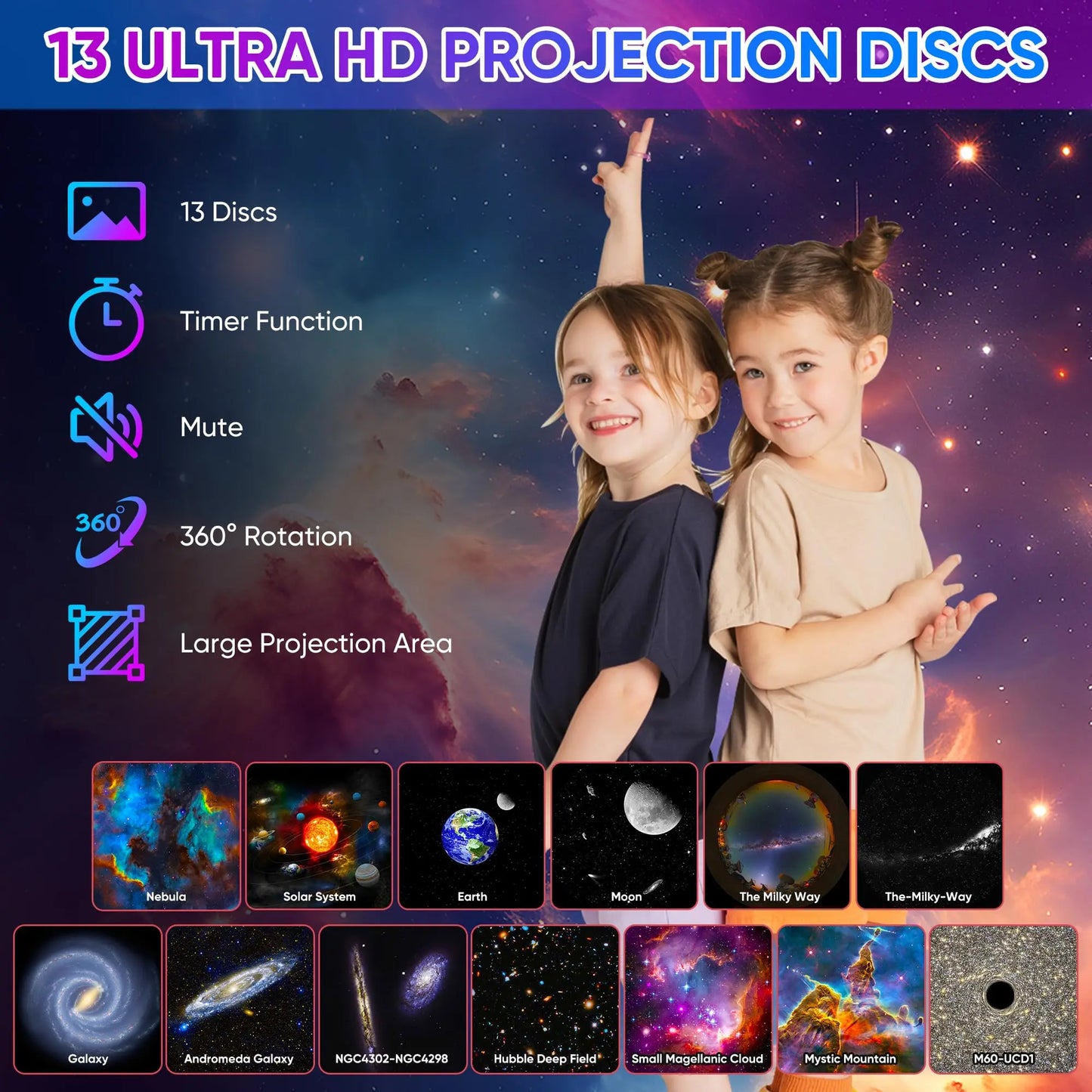 StarScape Galaxy Projector