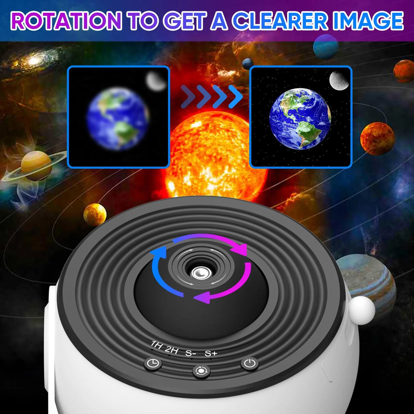 StarScape Galaxy Projector